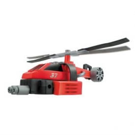 Машинка-конструктор Devik Toys Красный вертолет