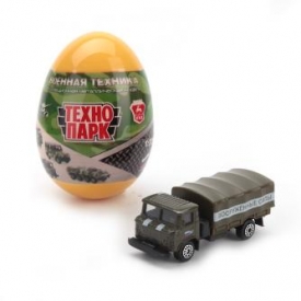 Машина Технопарк Военные модели  в яйце