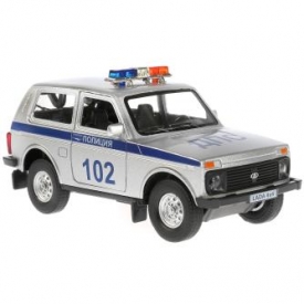 Машина Технопарк Lada Полицейская инерционная 267180