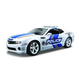 Машина MAISTO 1:18 Chevrolet Camaro RS 2010 Police Белый 31161