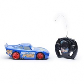 Автомобиль радиоуправляемый CARS Disney Маккуин 13см Синий