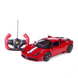 Машинка на радиоуправлении Rastar Ferrari 458 USB 1:14 Красная