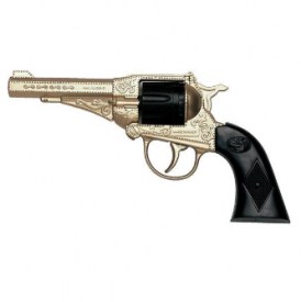 Пистолет Edison Giocattoli Sterling Metall-Gold Western 17 см