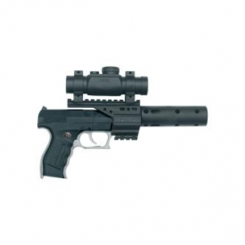 Пистолет Schrodel PB 001 13 зарядов(глушитель и телескопический прицел)29см.