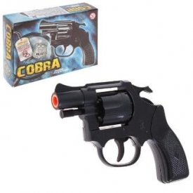Пистолет Edison Giocattoli Cobra Polizei 8 зарядов 0125/26