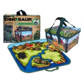 Набор Dinosaur Мини ЗипБин Динозавр коробка-коврик+2 игрушки