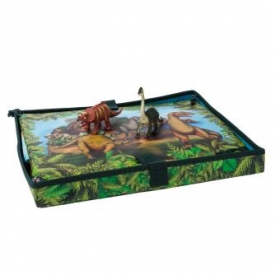 Набор Dinosaur ЗипБин Динозавр коробка-коврик+2 игрушки