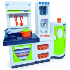 Игровой набор Palau Модульная кухня с холодильником и набором Хозяюшки