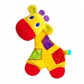 Развивающая игрушка Bright Starts Самый мягкий друг с прорезывателями Жираф
