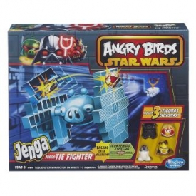 Игра  Jenga Hasbro Games Angry Birds Star Wars Дженга Истребитель класса Тай
