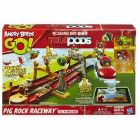 Большой игровой набор Angry Birds Go! Telepods Свинки