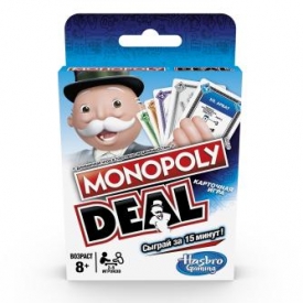 Игра настольная Hasbro Games Карточная монополия Сделка E3113121