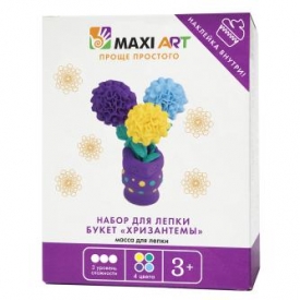 Набор для лепки Maxi Art Букет Хризантемы МА-0816-15