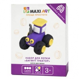 Набор для лепки Maxi Art Бигфут Трактор МА-0816-02