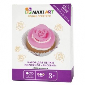 Набор для лепки Maxi Art Пирожное Бисквит МА-0816-07