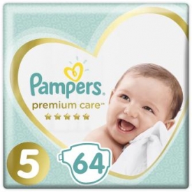 Подгузники Pampers Premium Care Junior 5 11+ кг 64шт