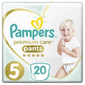 Подгузники-трусики Pampers Premium Care Pants 5 12-17кг 20шт