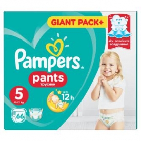 Подгузники-трусики Pampers Pants Junior 12-17кг 66шт