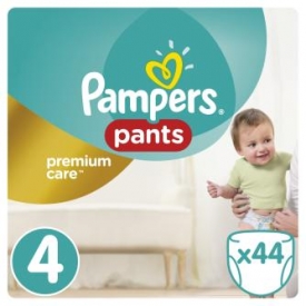 Подгузники-трусики Pampers Premium care 9-14кг 44шт