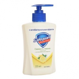 Жидкое мыло Safeguard антибактериальное Свежесть лимона 225 мл
