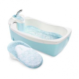 Детская ванна-джакузи с душем Summer Infant Lil’ Luxuries Голубая