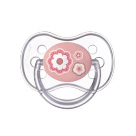 Пустышка Canpol Babies Newborn baby симметричная 0-6месяцев Розовая