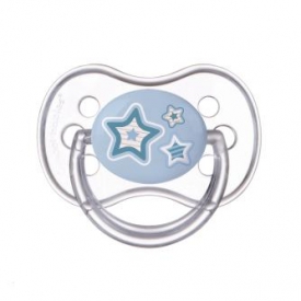 Пустышка Canpol Babies Newborn baby симметричная 6-18месяцев Голубая