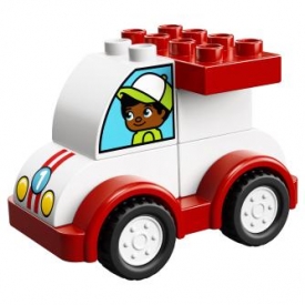 Конструктор LEGO Мой первый гоночный автомобиль DUPLO My First (10860)