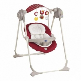 Качели Chicco Polly Swing up Red