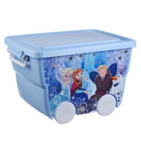 Ящик для игрушек IDEA DISNEY Frozen голубой
