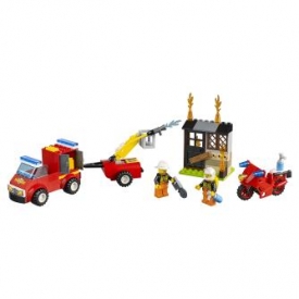 Конструктор LEGO Juniors Чемоданчик «Пожарная команда» (10740)