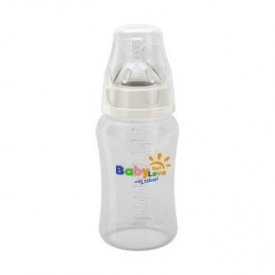 Бутылочка Baby Sun Care 300 мл с силиконовой соской быстрый поток