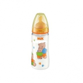 Бутылочка Nuk пластиковая First Choice 300 мл в ассортименте