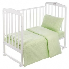 Комплект в кроватку Sweet Baby Fiore Verde 3предмета Светло-зеленый