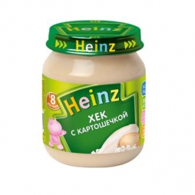 Пюре Heinz хек с картошечкой 120г с 8месяцев