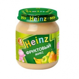 Пюре Heinz фруктовый микс 120г с 6месяцев