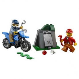 Конструктор LEGO Погоня на внедорожниках City Police (60170)