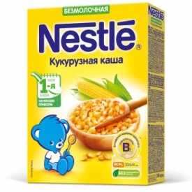 Каша Nestle безмолочная кукурузная 200г с 5месяцев