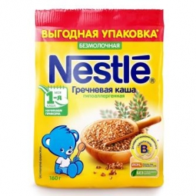 Каша Nestle безмолочная гречка 160г с 4месяцев