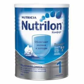 Смесь молочная Nutrilon Комфорт 900г с 0 месяцев