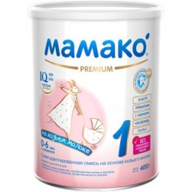 Смесь Мамако Premium на козьем молоке 400г от 0 до 6 месяцев