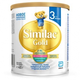 Молочко Similac Gold 3 400г с 12 месяцев