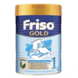 Смесь молочная Friso Gold 1сухая 400г с 0месяцев