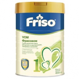 Смесь Friso Фрисовом 1 молочная с пребиотиком 400г с 0месяцев