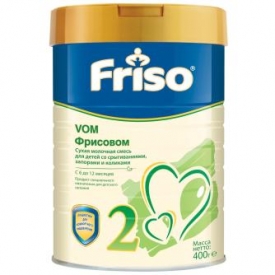 Смесь Friso Фрисовом 2 молочная с пребиотиком 400г с 6месяцев