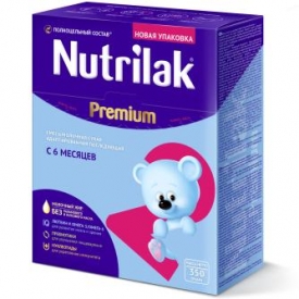 Смесь Nutrilak Premium 2 350г с 6месяцев