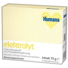 Смесь Humana Elektrolit банан 75г с 12месяцев