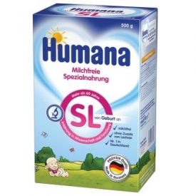 Смесь Humana безмолочная безлактозная соя 500г с 0месяцев