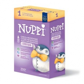 Молочная смесь NUPPI Начальная адаптированная от 0 до 6 мес 350 г