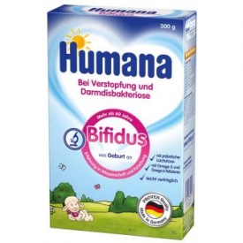 Смесь Humana Bifidus 300г c 0 месяцев